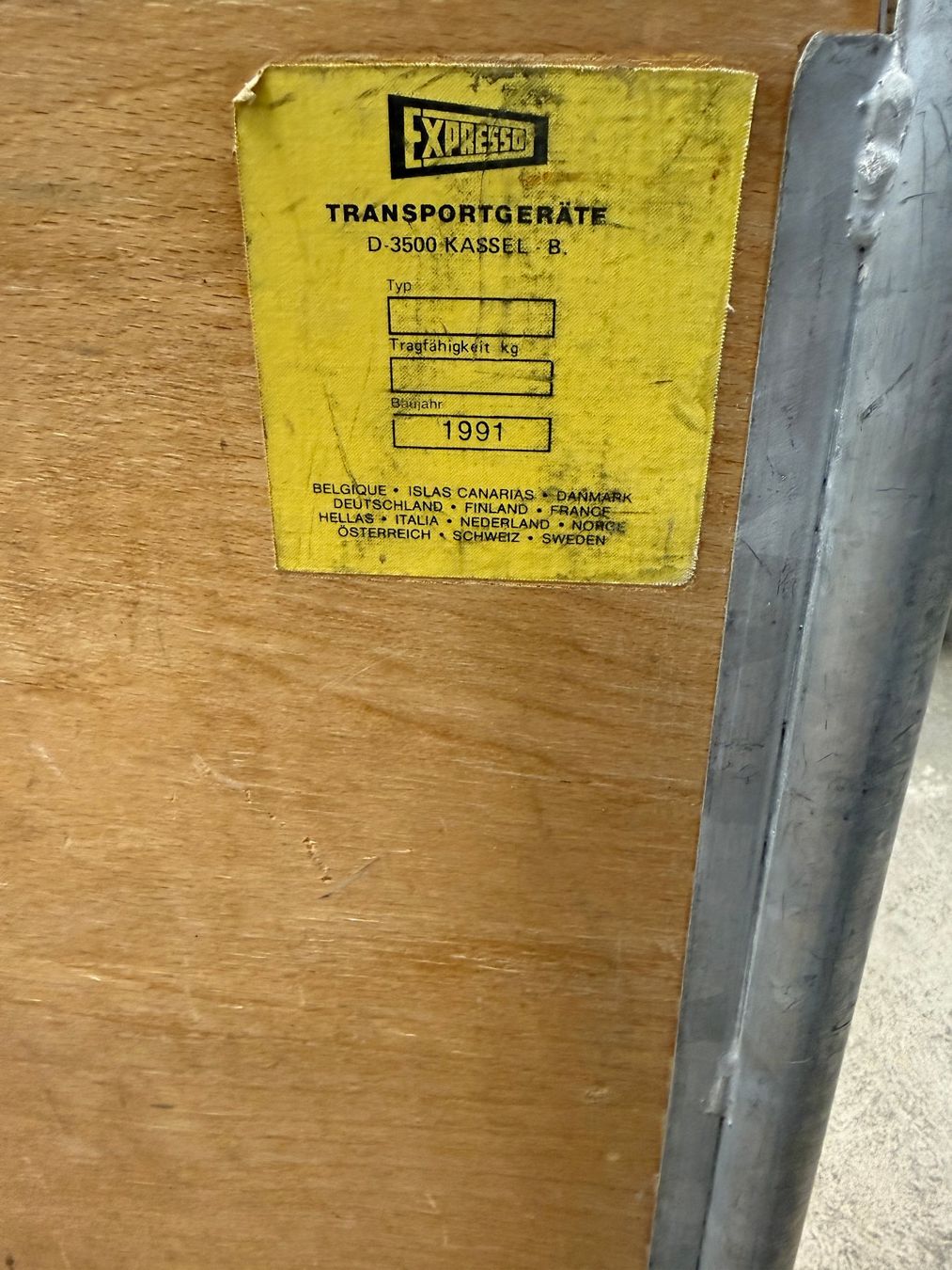 Schubkarren: Expresso Transportwagen – Gebraucht aus Bern von Ozmo 4