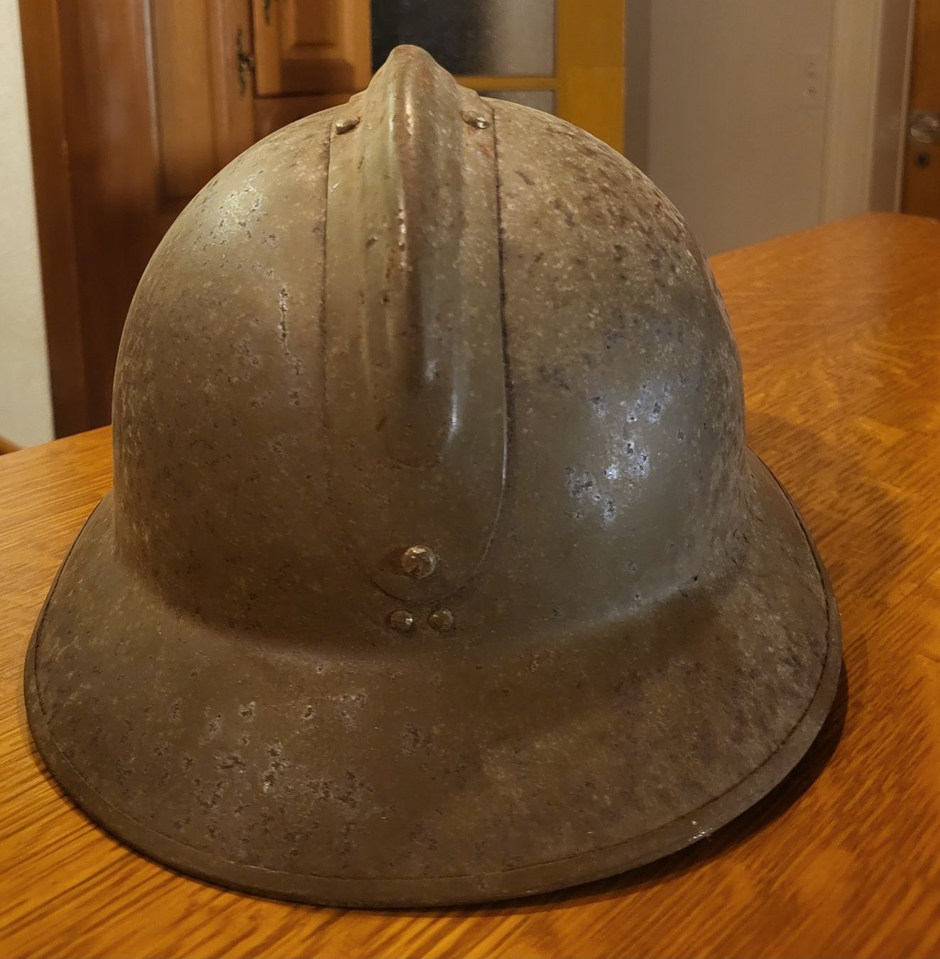 Uniformen & Effekten: Französischer Adrian Helm ww2 – Gebraucht aus Sonceboz-Sombeval von ant_cd5j 1