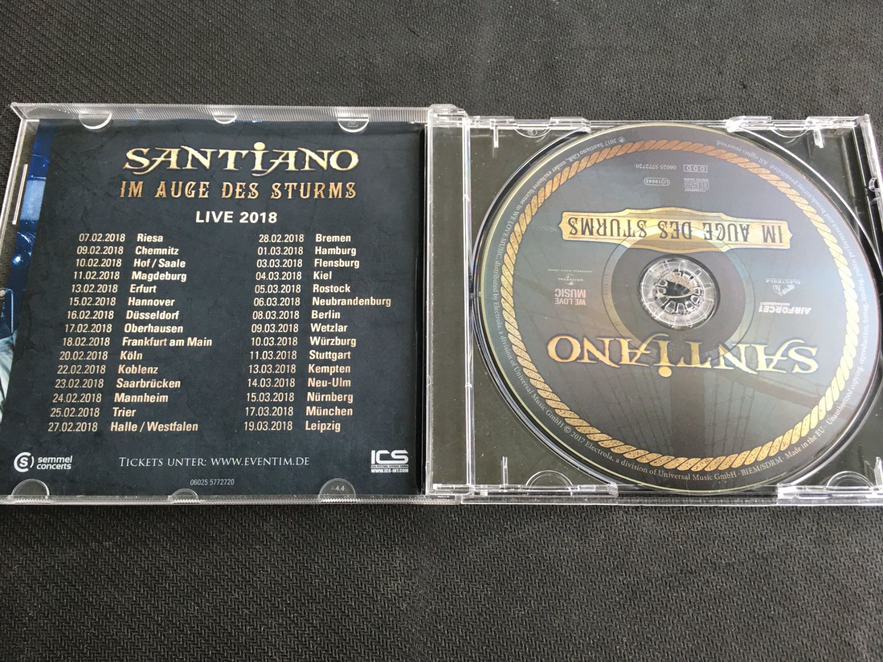 CD: Santiano - Im Auge des Sturms -CD- – Usato da St.Gallen venduto da MedienJoe 1