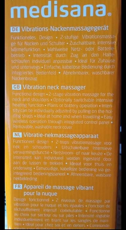 Dispositivi per massaggi: Nacken Massagegerät  – Usato da Teufen AR venduto da dede179 1