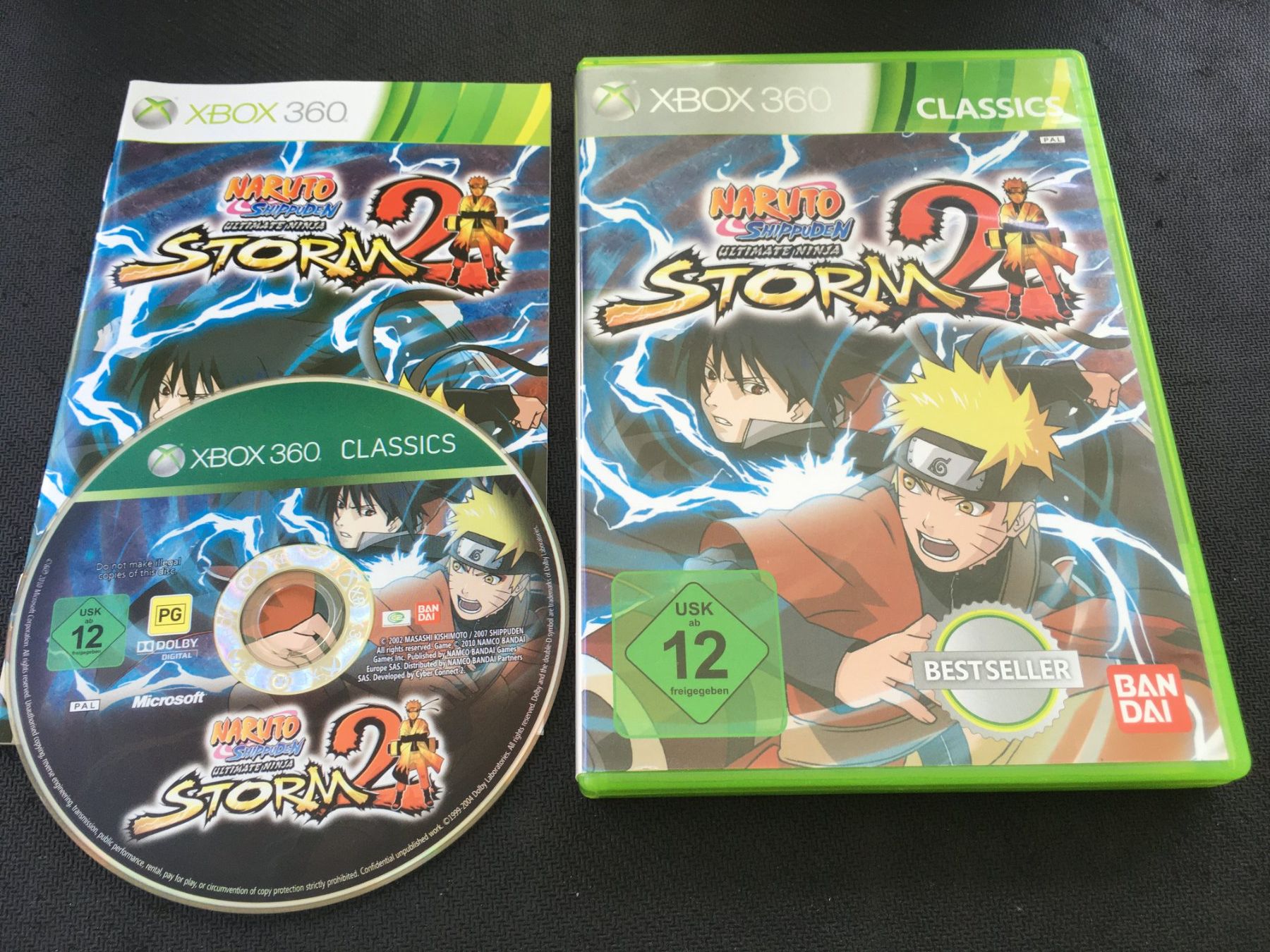Microsoft Giochi: Naruto Shippuden Ultimate Ninja Storm 2 - Xbox 360 – Usato da St.Gallen venduto da sjosjo