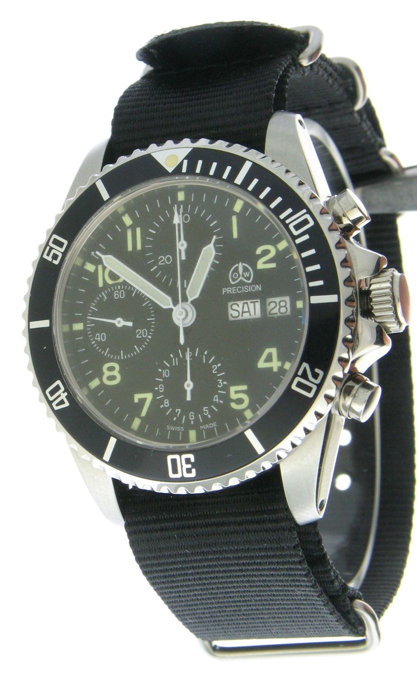 Orologi: Ollech & Wajs Zürich Chronograph ID-3066 Automatic 40mm – Nuovo (secondo la descrizione) da Hirzel venduto da Lucerne_Swiss