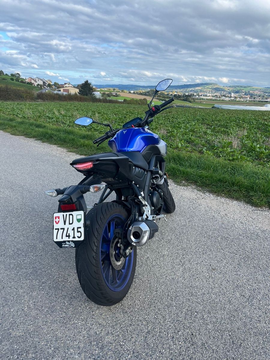 Yamaha Strada: MT 125 bleue  – Usato da Orbe venduto da luc_k2kg 3