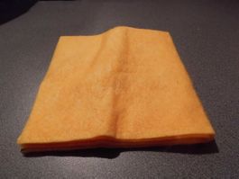Putzlappen gelb, fein, neu