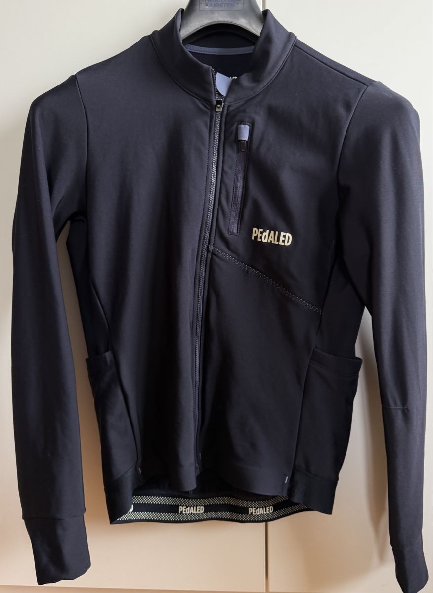 Canottiere & Pantaloni: PEdALED Odyssey Langarmtrikot Blau – Usato da Kollbrunn venduto da Australien04