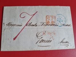 VORPHILA - JAHR 1843 - GENF MIT INHALT