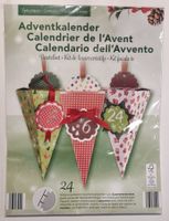 NEU OVP Adventskalender aus Spitztüten DIY Bastelset