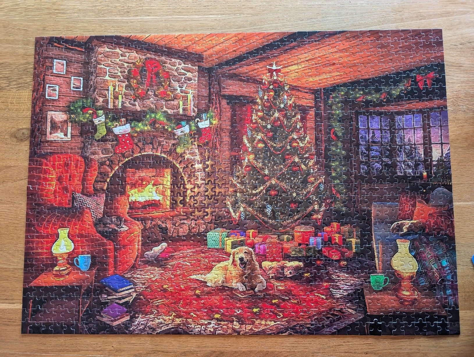 Puzzle: Christmas Scene Puzzle - 1000 pieces – Usato da Bassersdorf venduto da isnotyourname