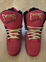 Ewing Focus Red Suede, Size 44, Iconic Design!