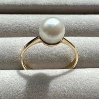 Perlenring (Grösse 54 / GAM gestempelt)
