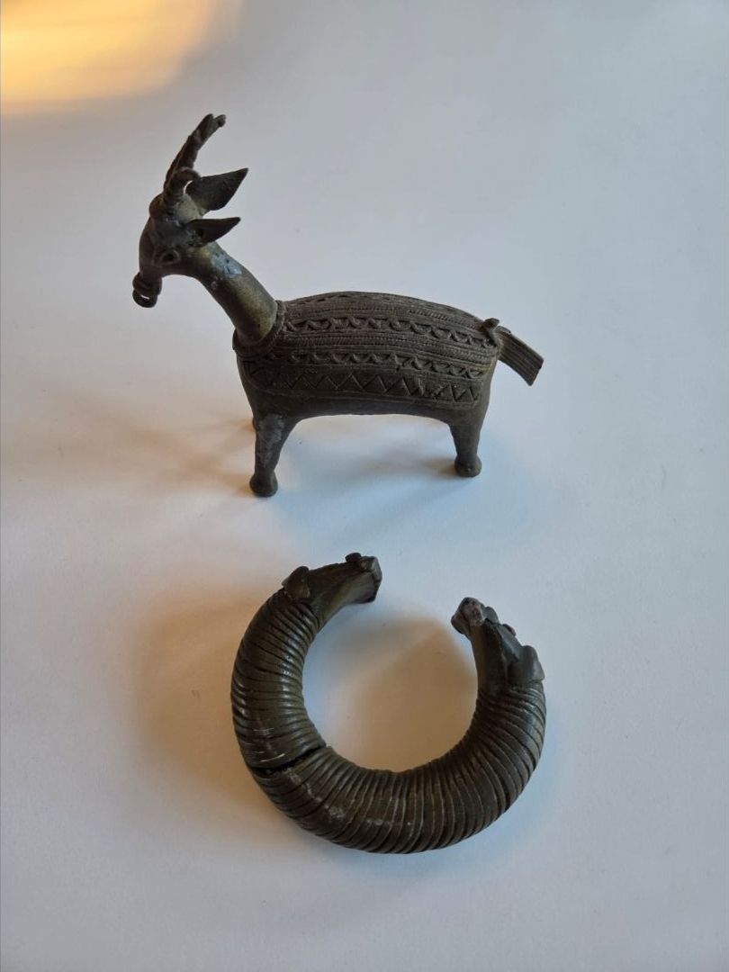 Armbänder & -reifen: Bracelet Manille et statuette – Gebraucht aus Rances von JEA09 3