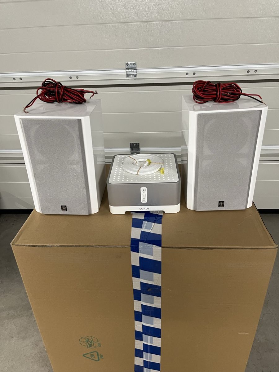 Sonos Amplificatori: Sonos Amp mit Yamaha LS Weiss – Usato da Rabius venduto da Paulchen1981