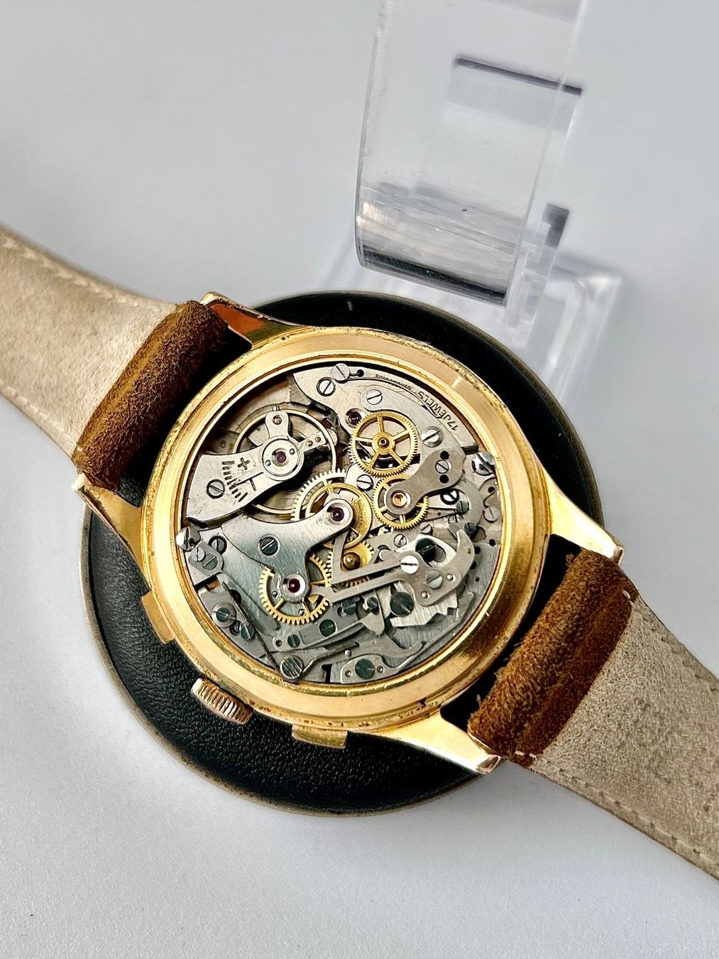 Nivada Orologi: Vintage Stima-Nivada Oversized Chronograph 38mm Landeron 149 – Usato da Vevey venduto da Vintage_Analog_Goods 7