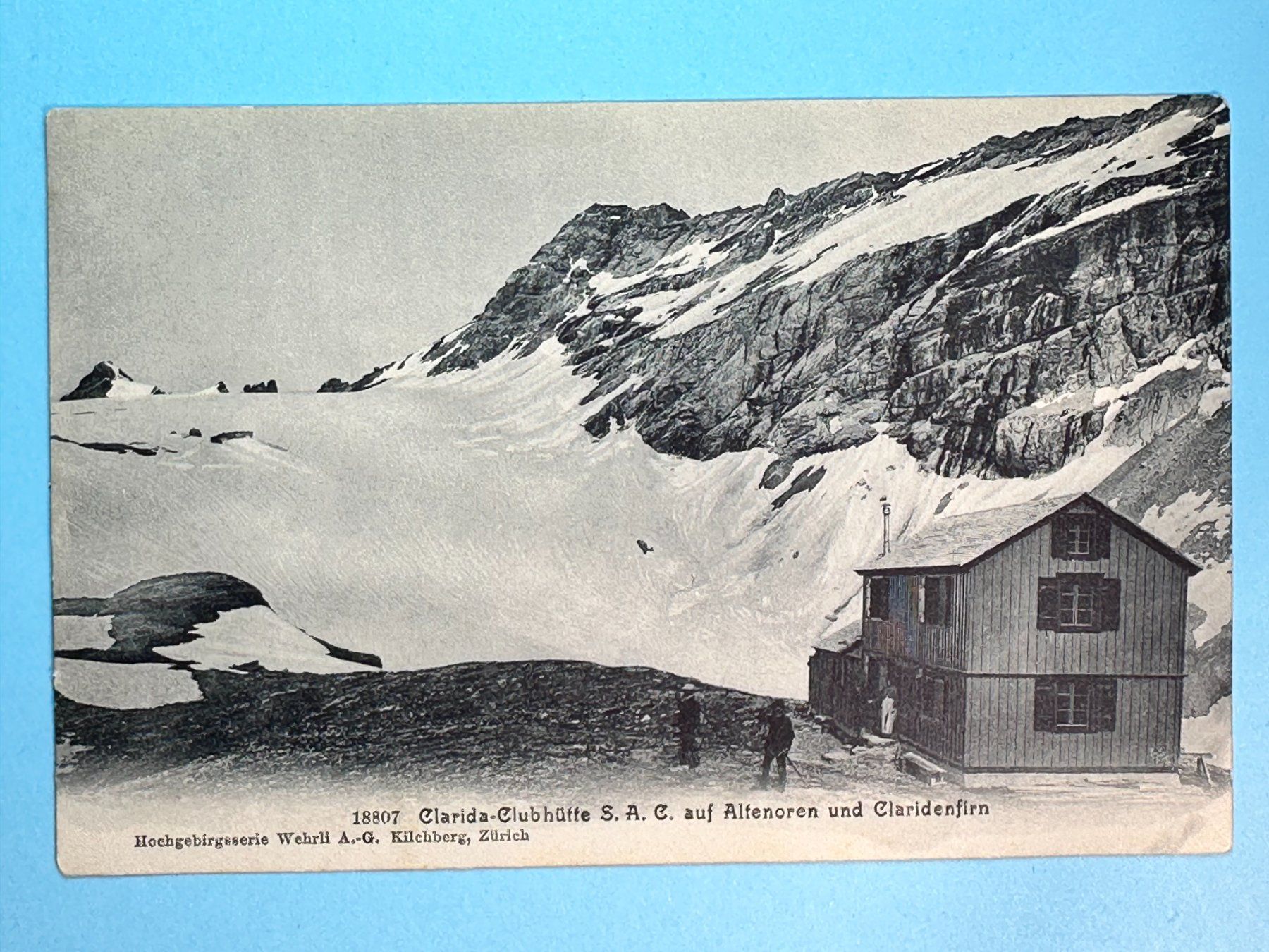 Cartoline postali: Clarida-Clubhütte - belebt – Usato da Steg VS venduto da danwer74