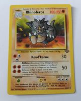 Carte Pokémon Rhinoféros FR 1999-2000 