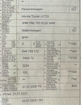 Honda Autos: Honda Accord – Defekt aus Marthalen von GuitarmaniaXL 3