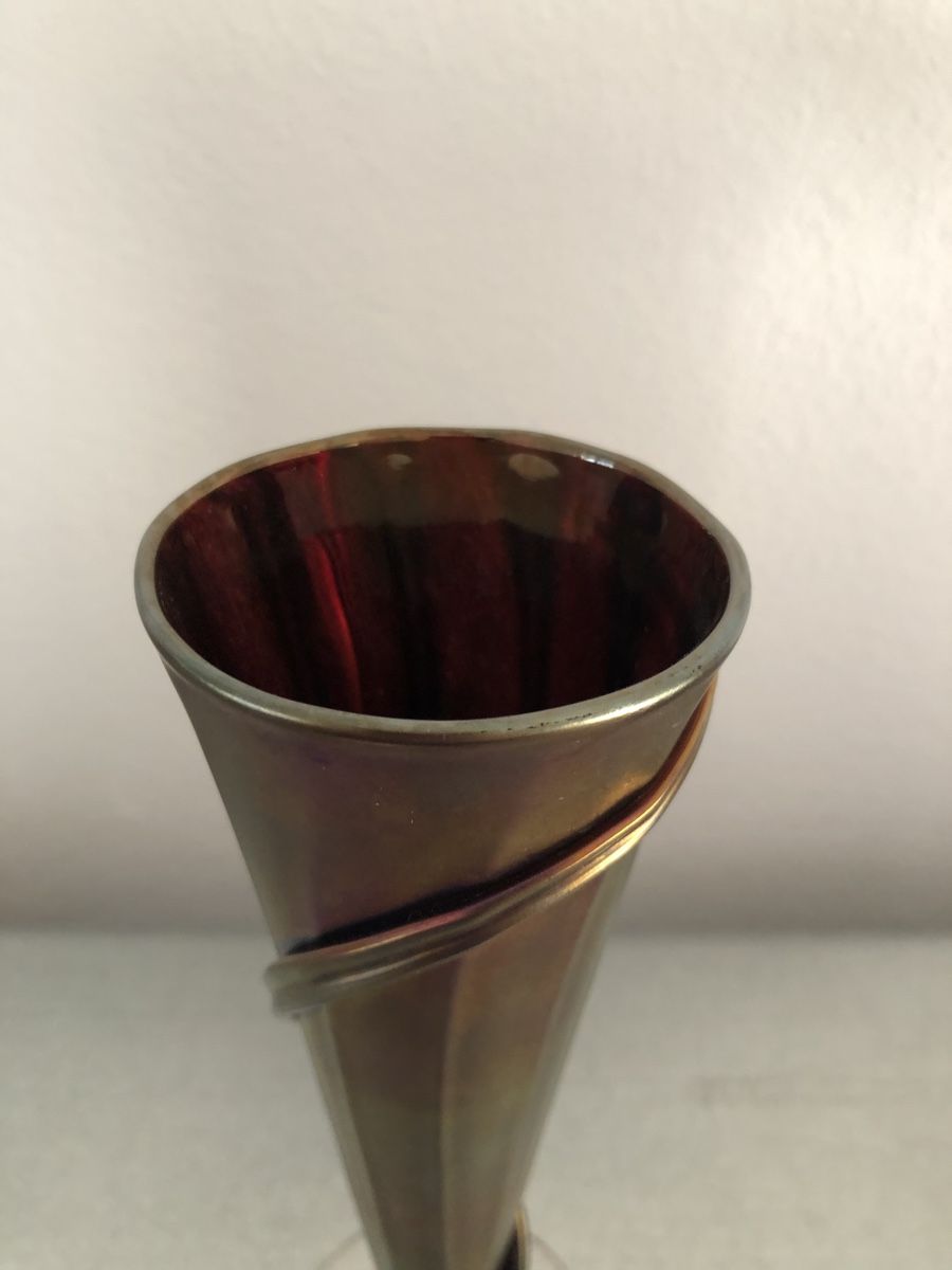 Vasi & Recipienti: zellique studio art glass vase – Usato da Basel venduto da Amechan. 1
