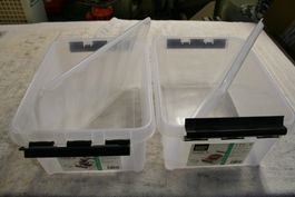 2 SmartStore Classic 10 Boxen 8 Liter gebraucht inkl. Deckel