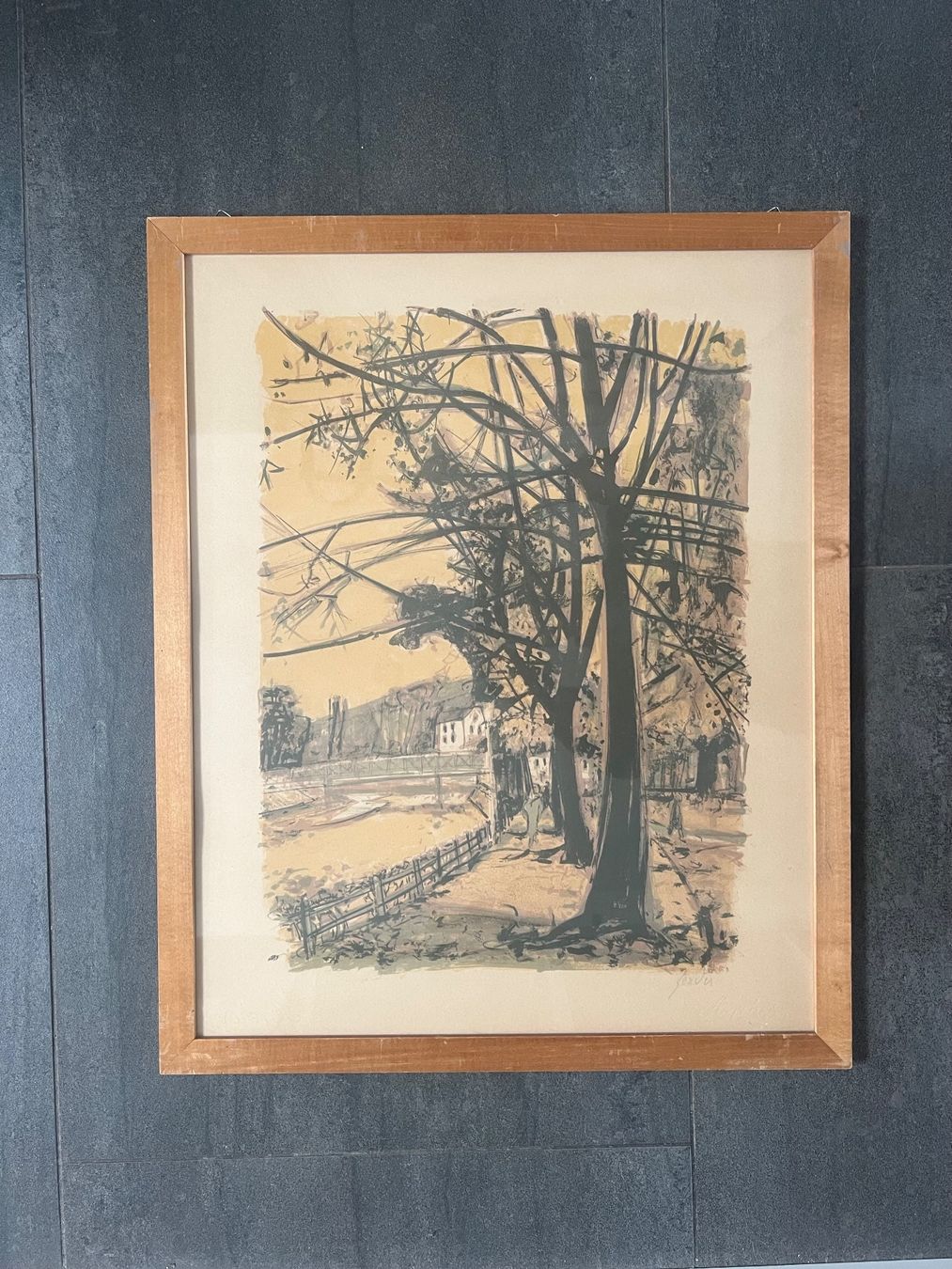 Grafica & Litografie: Zender Rudolf, handsigniert – Usato da Rain venduto da daVinci3000 1
