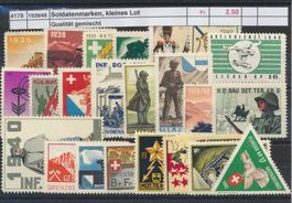 1939/45 Soldatenmarken, kleines Lot