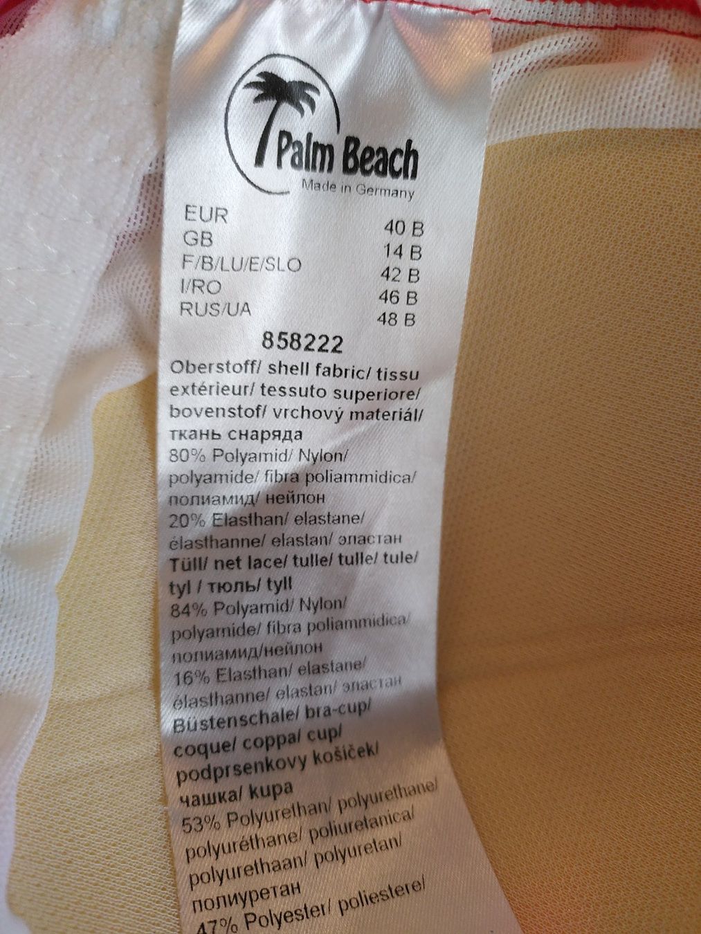 Badekleider & Bikinis: Farbenfroher Badeanzug von PalmBeach – Neu und originalverpackt aus Zürich von van_5xbk 3