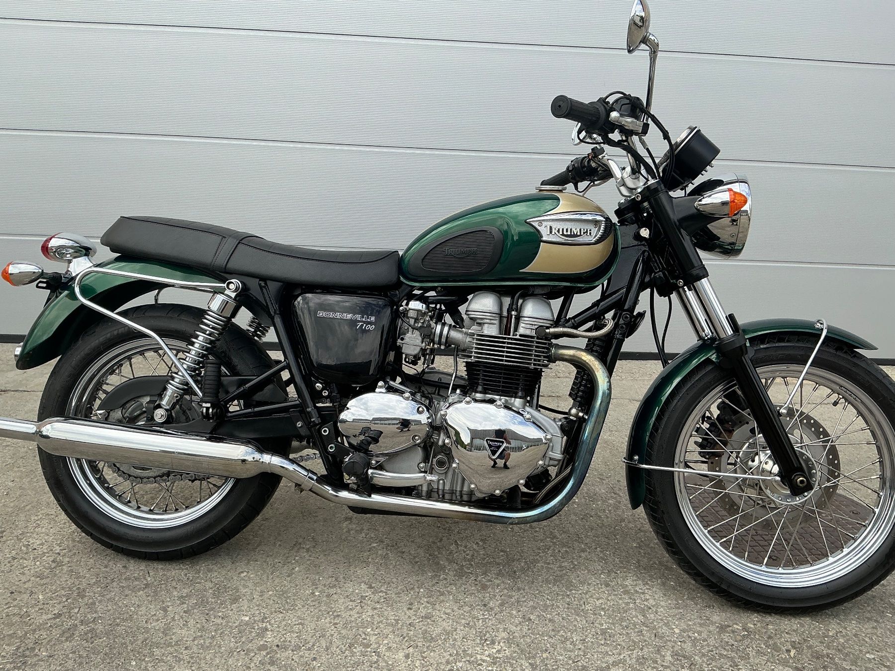 Triumph Chopper: TRIUMPH BONNEVILLE T100 – Usato da strengelbach venduto da Zoks 1