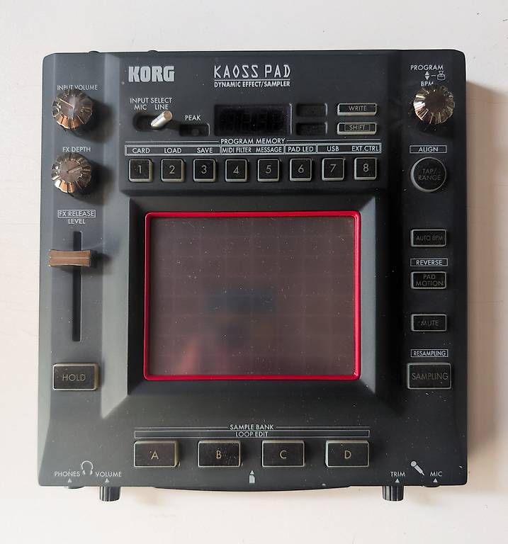 Instruments de musique: Korg KAOSS PAD KP3 Effektgerät & Sampler – D'occasion à Zürich par Dan_Suter