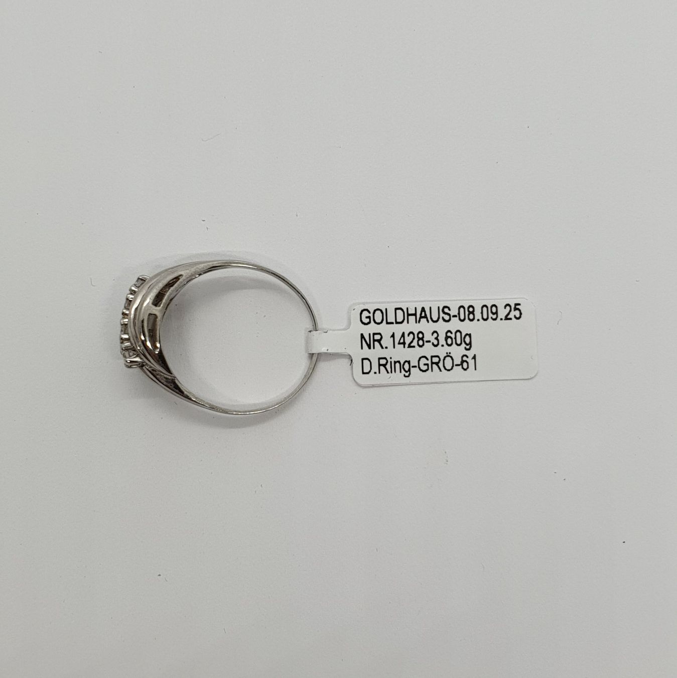 Anelli: Echt 14K Gold -  4x Diamant Ring – Usato da Luzern venduto da Luzern-Goldhaus 3
