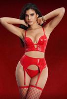Lack Dessous Set - SeXy Straps Set
