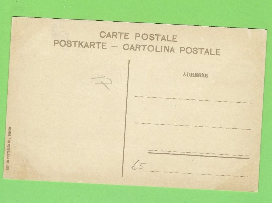 Cartoline postali: Lütschine mit Jungfrau – Nuovo (secondo la descrizione) da Zürich venduto da t24_de 1
