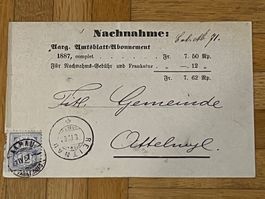 Verlag H.R. Sauerländer, Aarau 1887