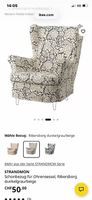 Ikea strandmon hocker und Sessel ersatzbezug