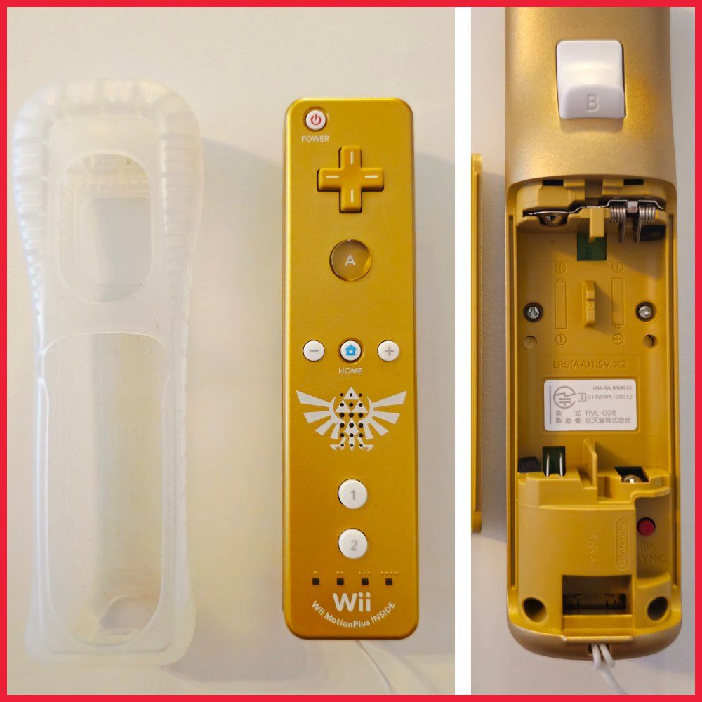 Nintendo Console: NINTENDO Wii (rote Version) + 2 Controller + 3 Spiele + 1 CD – Usato da St. Gallen venduto da Cat_s 4