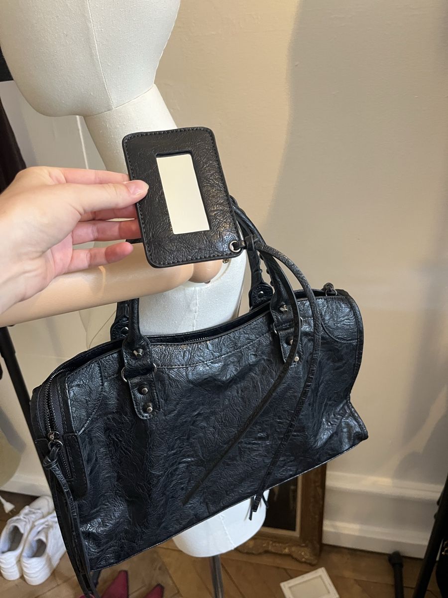Taschen: Handtasche schwarz Leder , neu – Neu (gemäss Beschreibung) aus Zürich von Melina.A 2