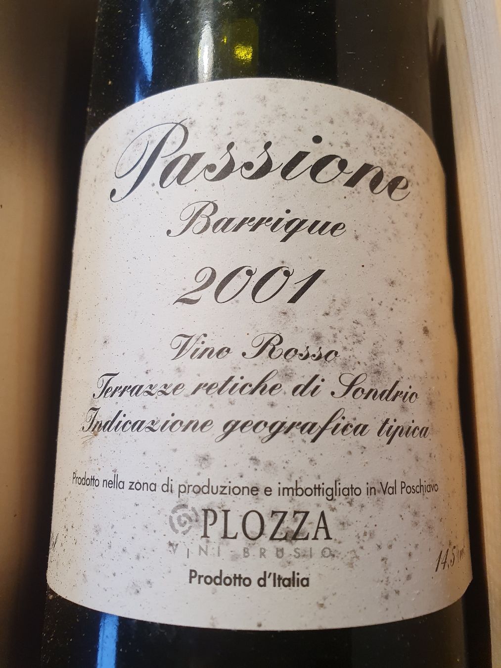 Vino: Passione Barrique 2001 Magnum – Nuovo (secondo la descrizione) da Schafisheim venduto da Kokopelli0 1