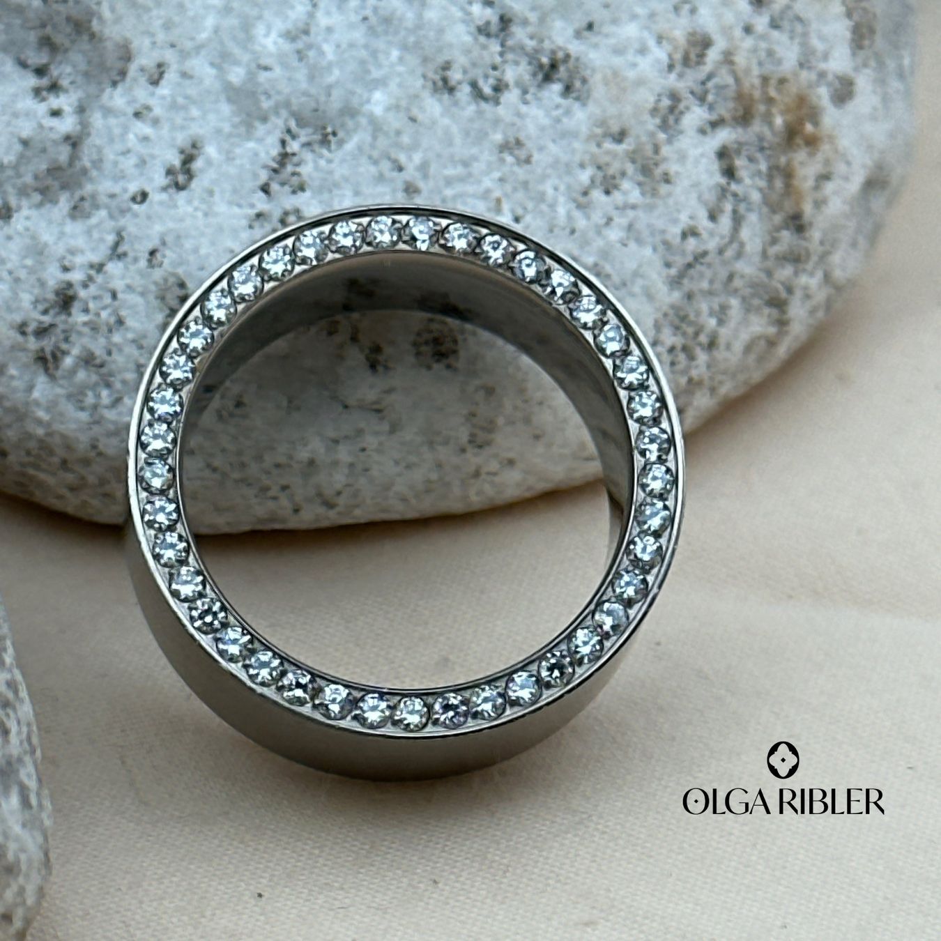 Olga Ribler Ringe: Titan Statement Ring Grösse 60 – Neu (gemäss Beschreibung) aus Luzern von Schmuckoutlet 5