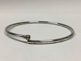 Silberreif Halsband schlicht elegant Sommer Schmuck 925