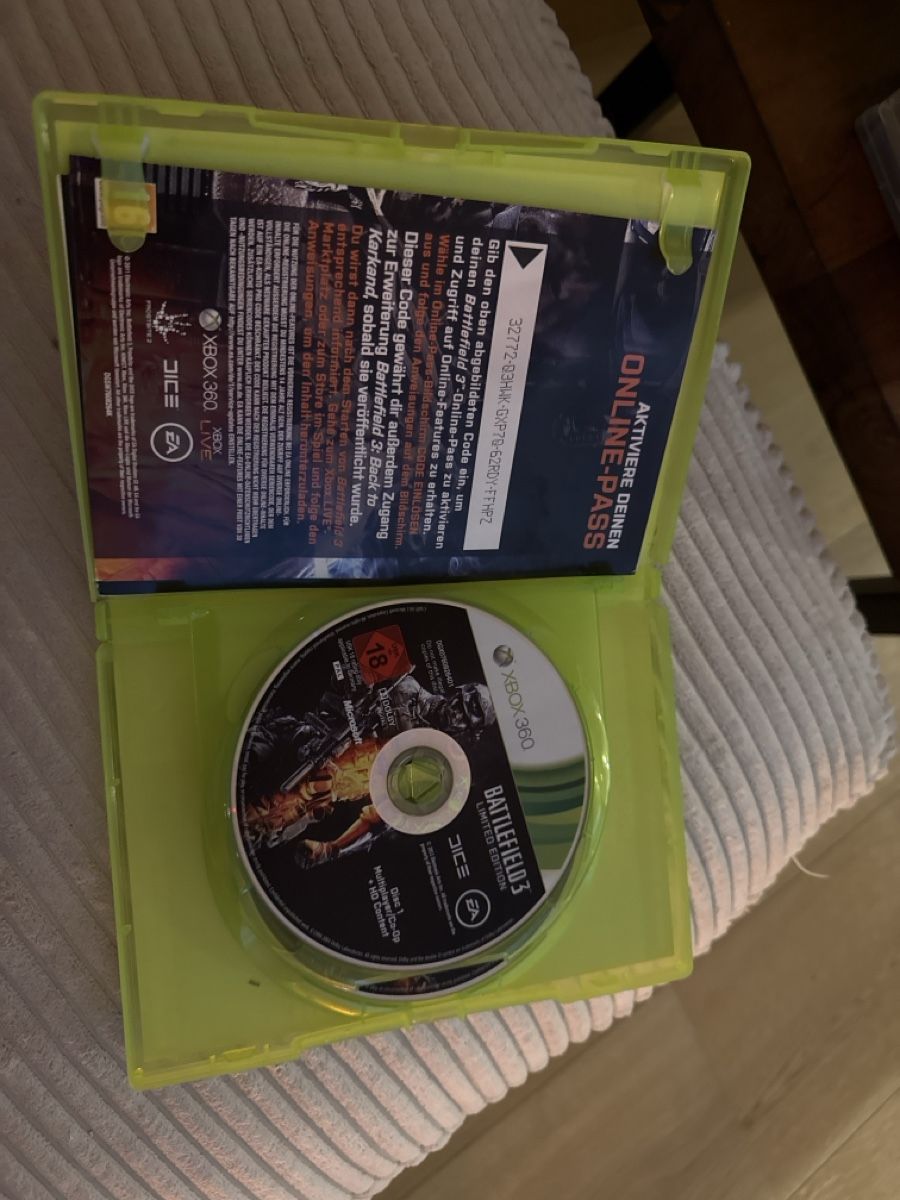 Jeux: XBOX 360 Battlefield 3 Limited Edition gebraucht – D'occasion à Feuerthalen par tan_sc6v 1