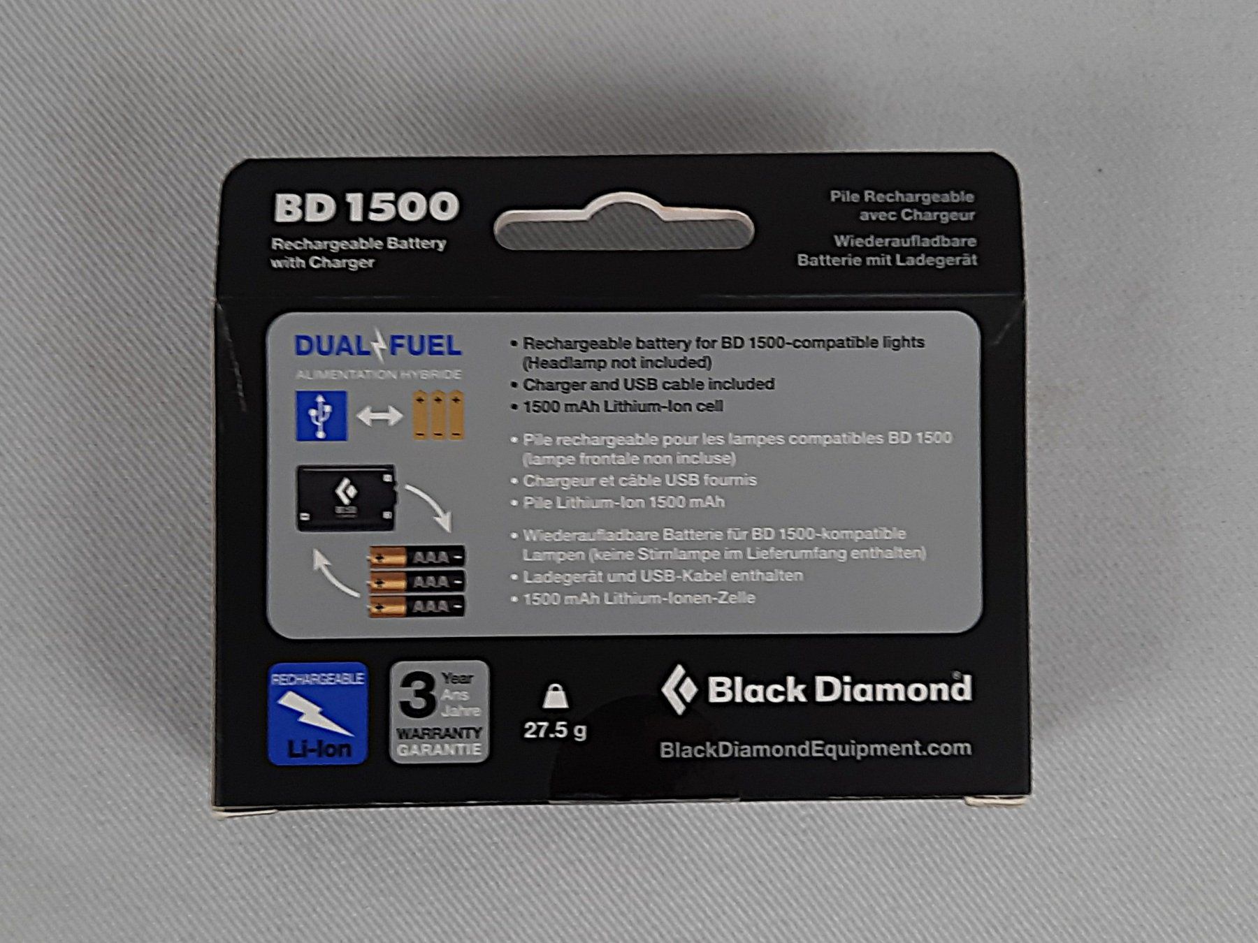 Akkus: BLACK DIAMOND BD 1500 – Neu (gemäss Beschreibung) aus Beinwil am See von Restwert_Beinwil 1