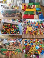 25Kg Kiste / Lego Duplo Bausteine Figuren Tiere Fahrzeuge