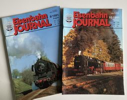 Eisenbahn Journal - 4 Hefte - 10+8+5+1/1991