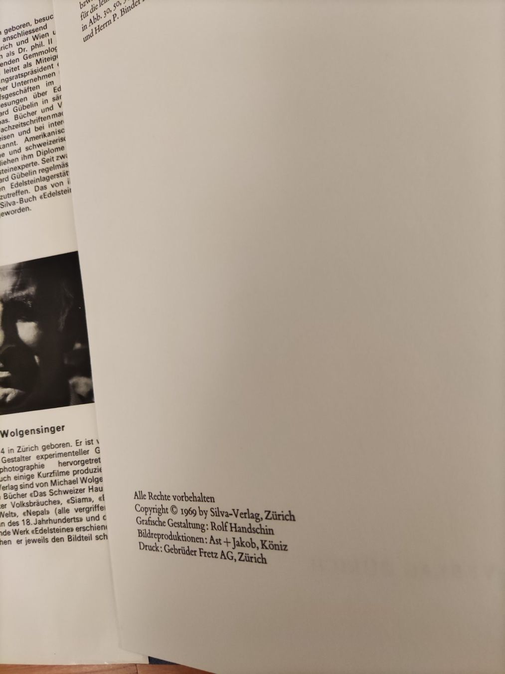 Libri: Edelsteine Silva Buch 1969 Gübelin – Usato da Solothurn venduto da Csw1 4