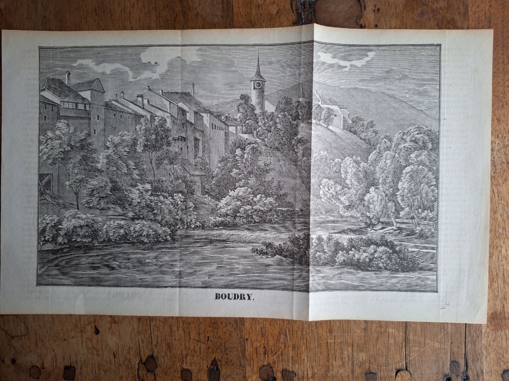 Gravures: BOUDRY – D'occasion à Bevaix par bohrap