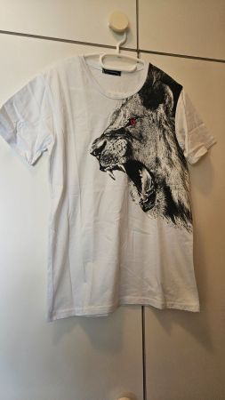 Maglietta uomo leone tg.M misto cotone