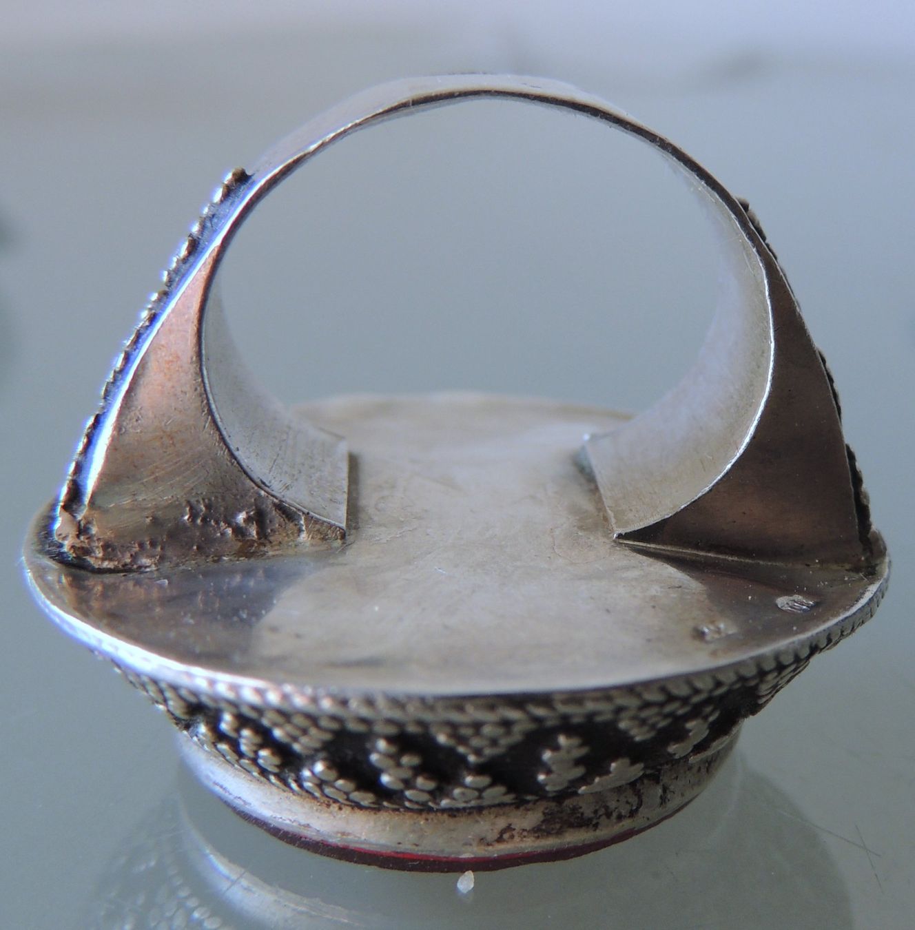 Anelli: Silber 800 Karneol Intaglio Fingerring Gr. 55 – Usato da Waldenburg venduto da schaller707 5