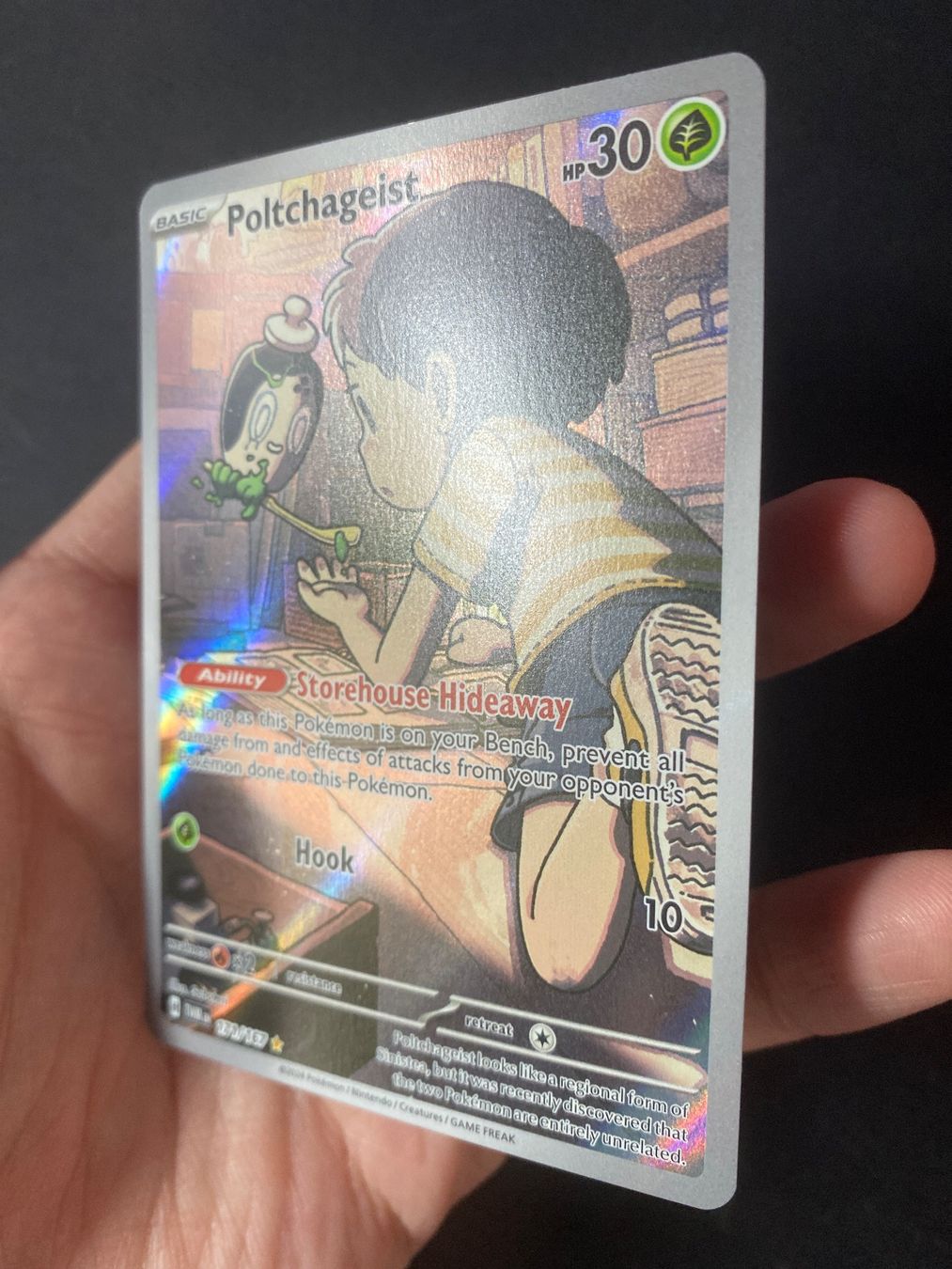 Pokémon Carte collezionabili: Poltchageist 171 - Mortcha - Twilight Masquerade - EN – Nuovo (secondo la descrizione) da Hausen AG venduto da Shrade 1