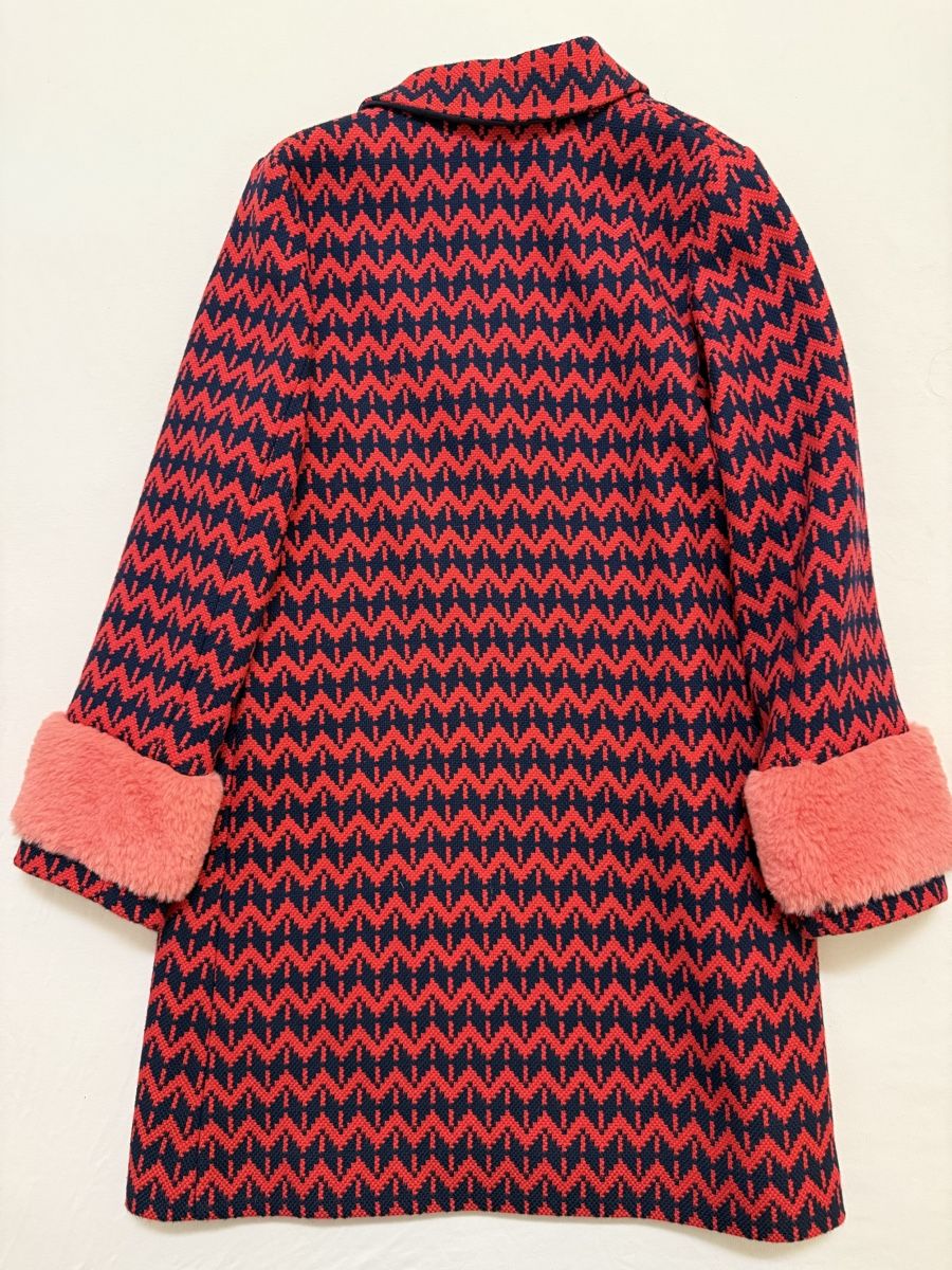 Gucci Mäntel: Gucci Wool Coat - Size 10 - Red and Navy - Fall/Winter – Neu (gemäss Beschreibung) aus Meilen von babanova 1