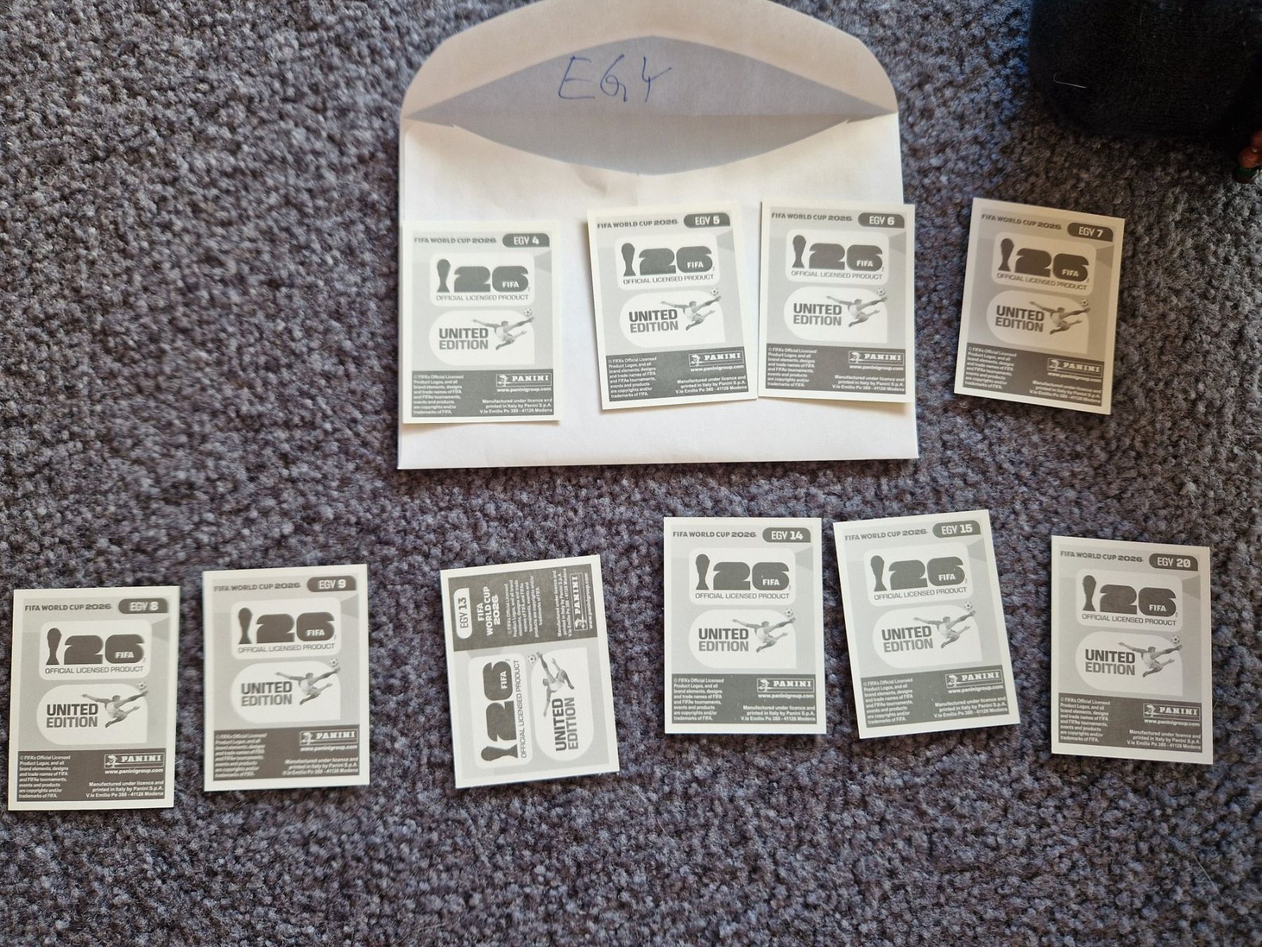 Panini Sammelbilder & Trading cards: Panini WM 2026 Sticker EGY – Gebraucht aus Metzerlen von SS01