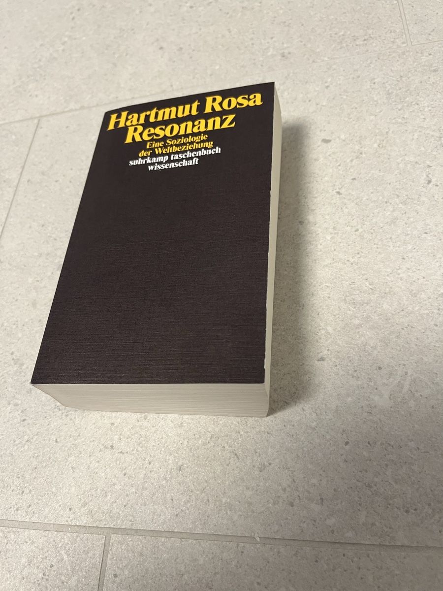 Bücher: Hartmut Rosa Resonanz: Soziologie – Gebraucht aus Hergiswil von  1
