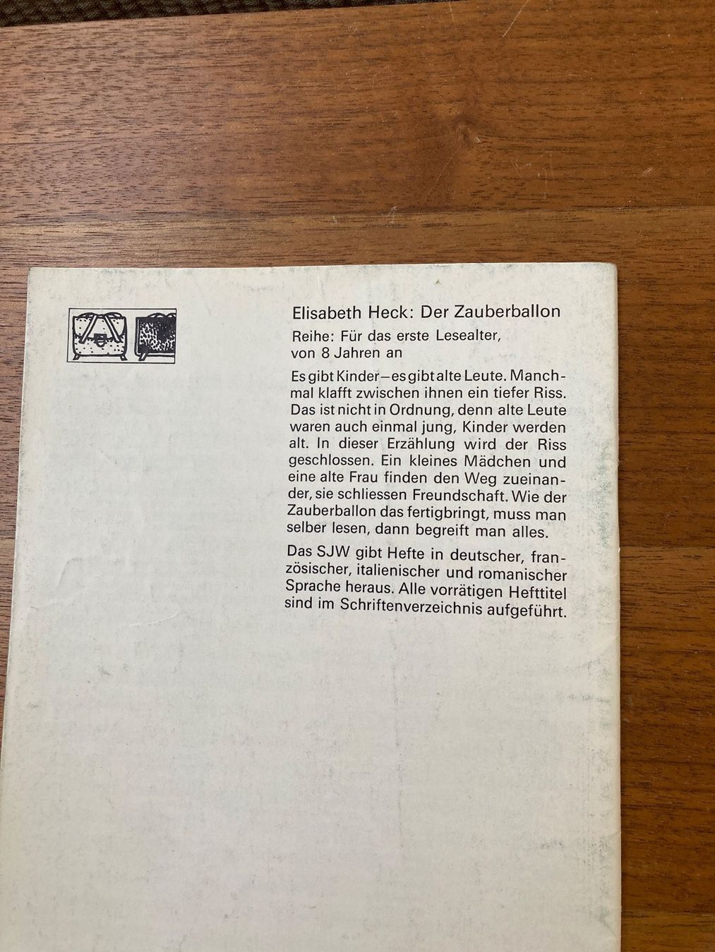 Libri: SJW-Heft: Der Zauberballon – Nuovo (secondo la descrizione) da Zollikofen venduto da schildi13 1